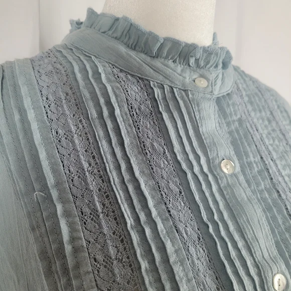 Sundance Light Blue Button Down Shirt - Picture 5 of 12